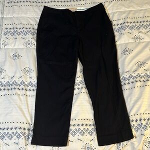 Banana Republic Women's Black Cropped Pants size 4